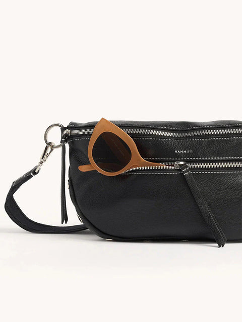 Hammitt Charles Crossbody Large Tempo Black/Silver