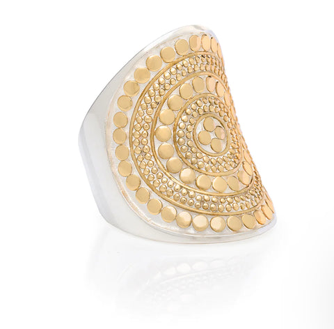Anna Beck Classic Saddle Ring - Gold
