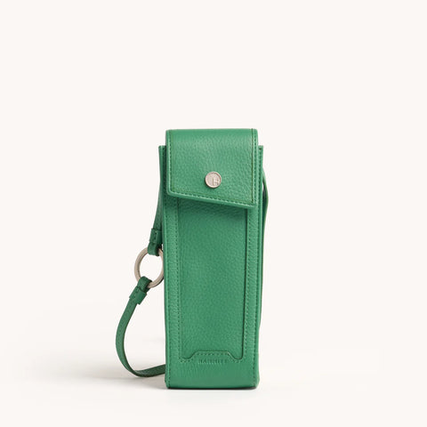 Hammitt Sunny Carrier Lime Zest/Brushed Silver Crossbody