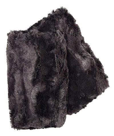 Pandemonium Fingerless Faux Fur Gloves Reversible  Multiple Color Combos Available