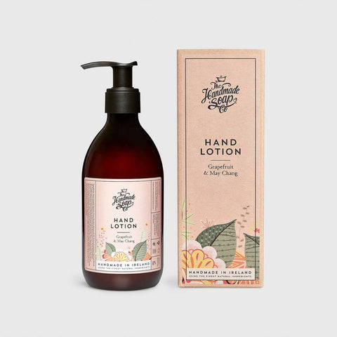 THE HANDMADE SOAP COMPANY HAND LOTION - GRAPEFRUIT & MAY CHANG - 300ML