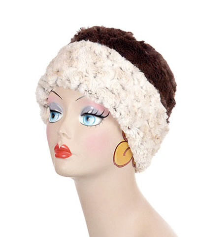 Pandemonium Faux Fur Cuffed Pillbox Hat (Multiple Colors/Sizes Available)