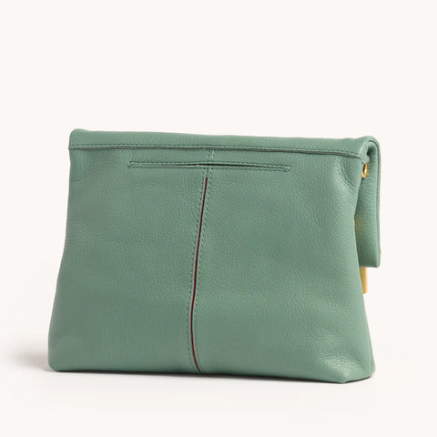 Hammitt VIP Medium Artichoke/Brushed Gold Clutch/Crossbody Bag