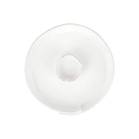 Vietri Lastra White Chip And Dip