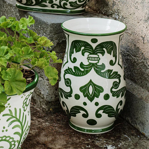 NEW Vietri Verde Garden Umbrella Stand
