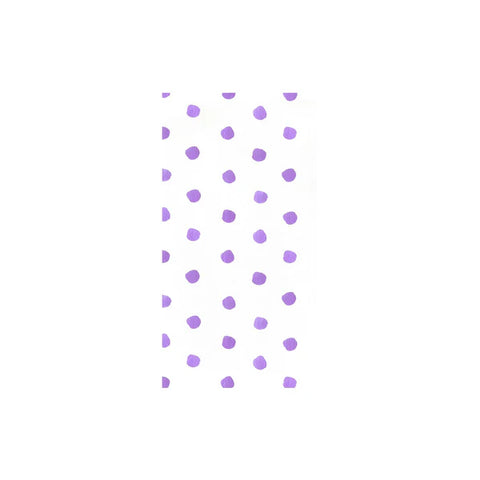 Vietri Papersoft Napkins Dot Purple Guest Towels (Pack Of 20)