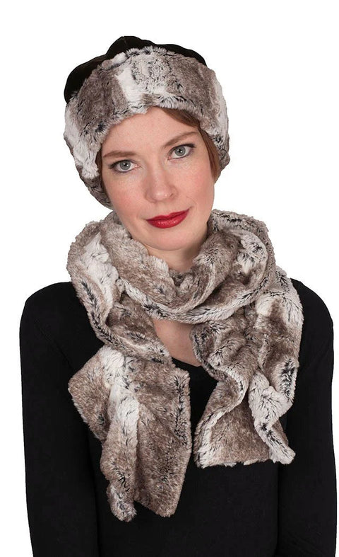 Pandemonium Faux Fur Scrunchy Scarf - Multiple Colors Available