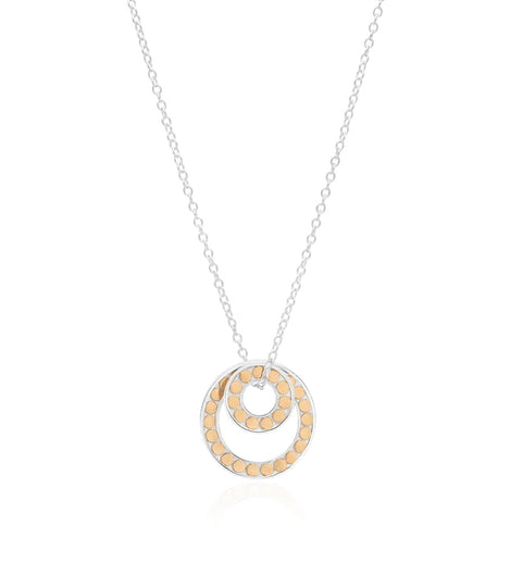 Anna Beck Classic Double Floating "O" Necklace