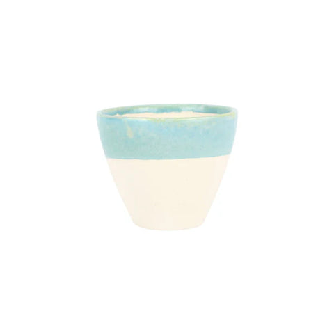 NEW Vietri Viva Garden Aqua Reactive Small Cachepot