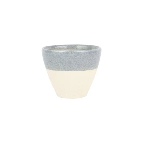 NEW Vietri Viva Garden Light Gray Reactive Small Cachepot