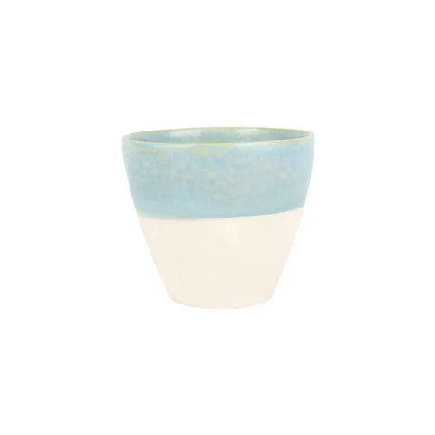 NEW Vietri Viva Garden Aqua Reactive Medium Cachepot
