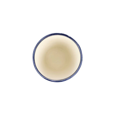NEW Vietri Viva Garden Cobalt Reactive Medium Cachepot