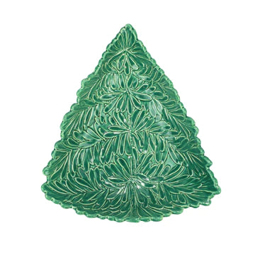 Vietri Lastra Holiday Figural Tree Medium Bowl