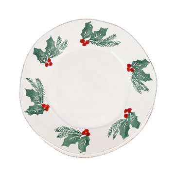 Vietri Lastra Evergreen European Dinner Plate