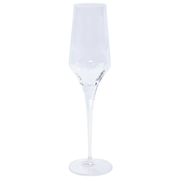 Vietri Contessa Clear Champagne Flute