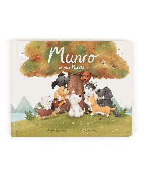JELLYCAT MUNRO IN THE MIDDLE BOOK