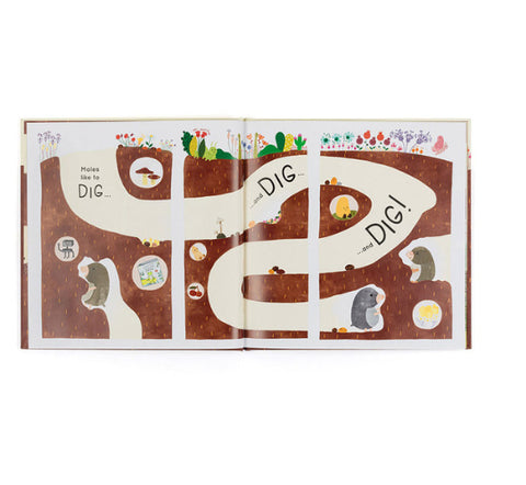 JELLYCAT MUSWELL MOLE AND THE BURIED TREASURE BOOK