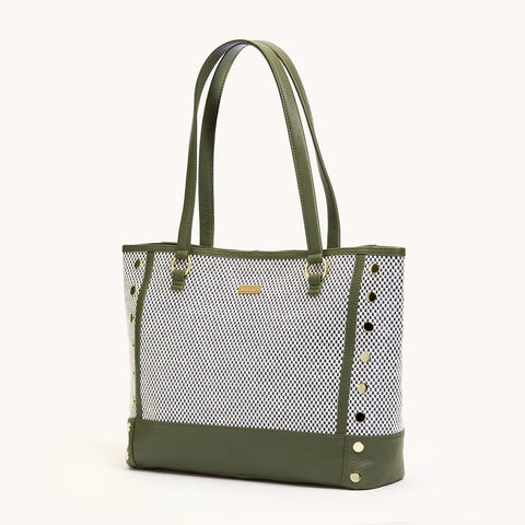 Hammitt Andersen Revival Meadow Weave/Gold Tote
