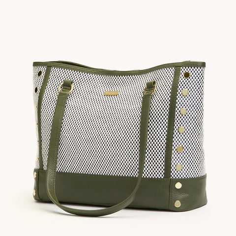 Hammitt Andersen Revival Meadow Weave/Gold Tote