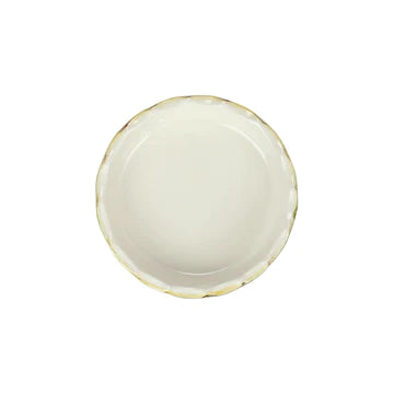 Vietri Italian Bakers Green Pie Dish