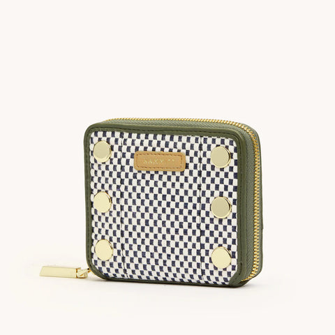 Hammitt 5 North Meadow Weave/Gold Wallet