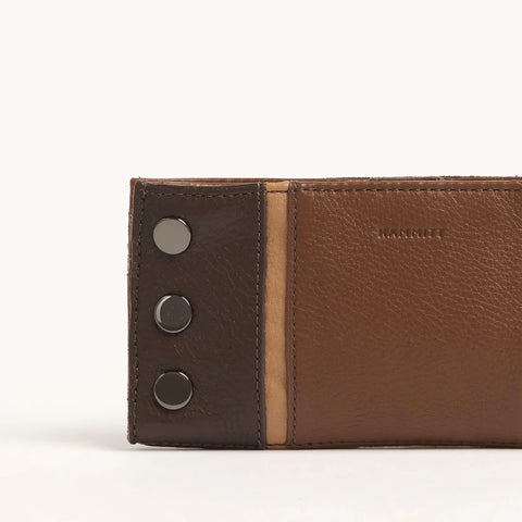 Hammitt 110 North Orchestra Brown Leather Wallet