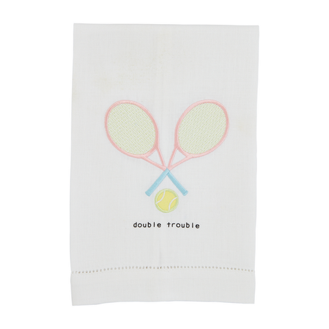 Mudpie Double Trouble Tennis Towel