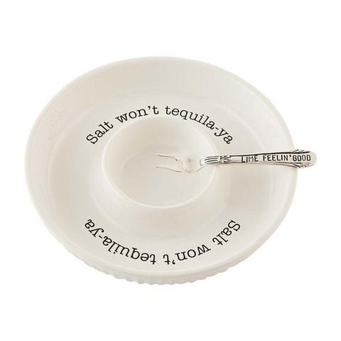 Mudpie Margarita Salt Rimmer and Lime Set