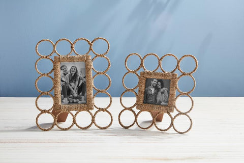 Mudpie Small Seagrass Link Frame