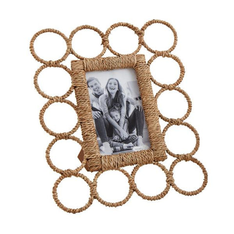 Mudpie Large Seagrass Link Frame