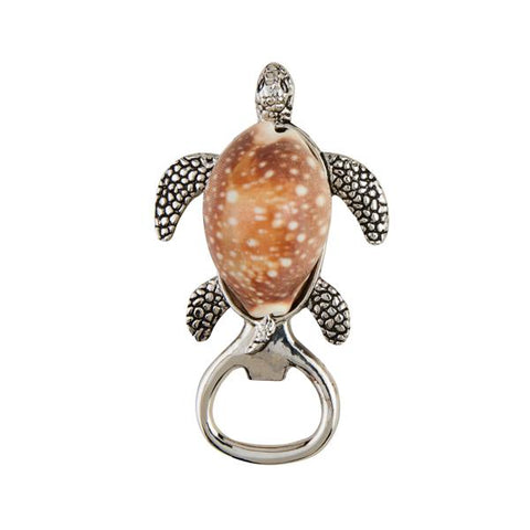Mudpie Turtle Seashell Bottle Opener