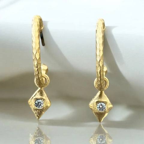 Tat2 Designs Gold Cayden Hoop Earrings