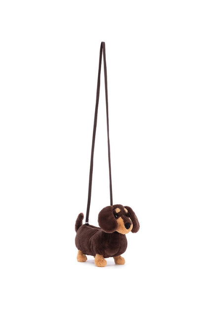 JELLYCAT OTTO SAUSAGE DOG BAG