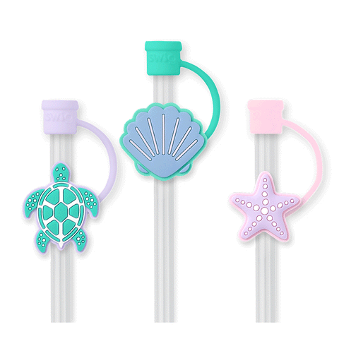 Swig Sea Swirl Straw Toppers