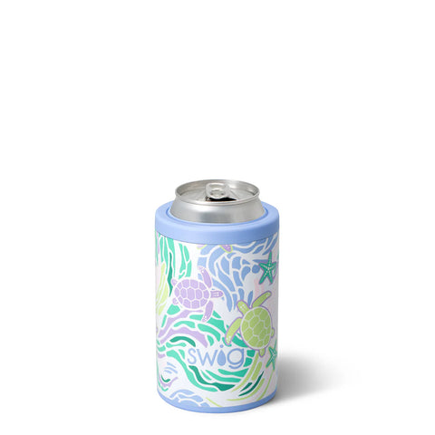 Swig Sea Swirl Can + Bottle Cooler