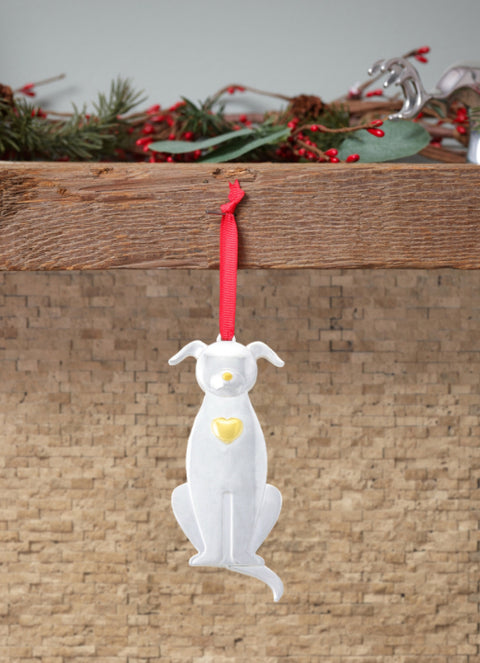 Nambe’ Puppy Ornament