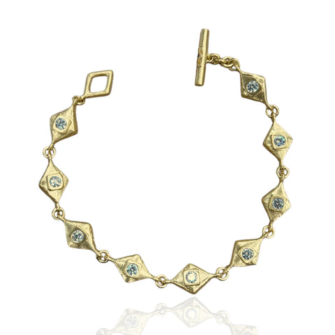 Tat2 Designs Gold Cayden Tennis Bracelet