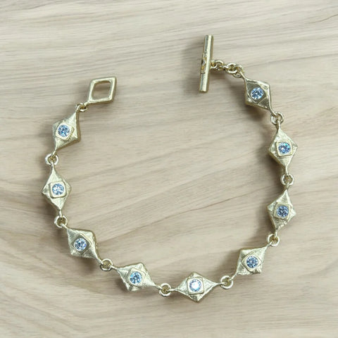 Tat2 Designs Gold Cayden Tennis Bracelet