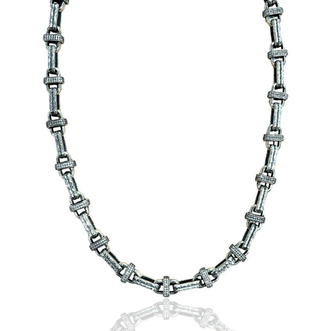 Tat2 Designs Vintage Silver Costa Necklace