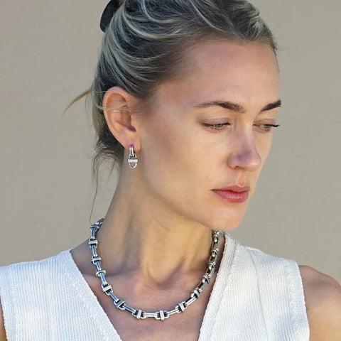 Tat2 Designs Vintage Silver Costa Necklace