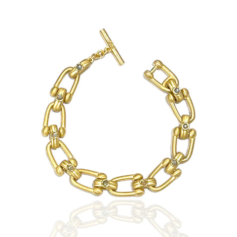 Tat2 Designs Gold Brioni Horseshoe Bracelet
