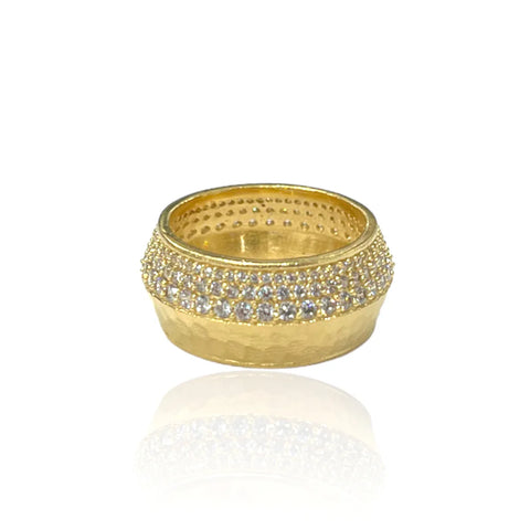 Tat2 Designs Gold Noma Band Ring