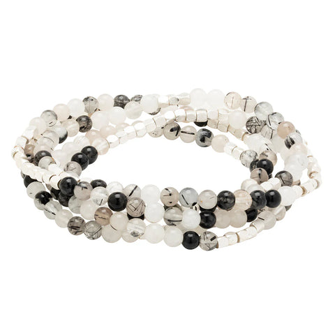 Scout Stone Wrap Tourmalinated Quartz - Stone of Protection