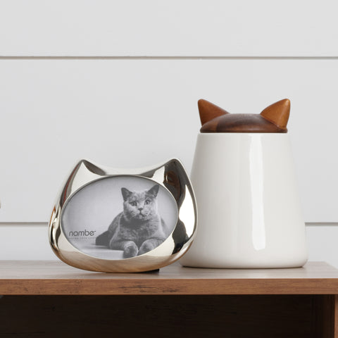 Nambe’ Cat Frame - 3"x5"