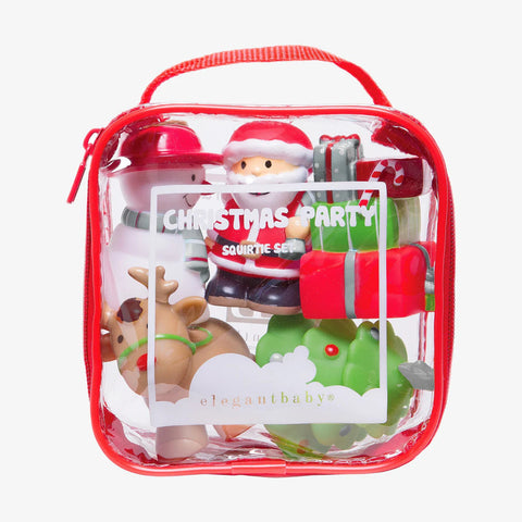 Elegant Baby Christmas Party Squirtie Bath Toys