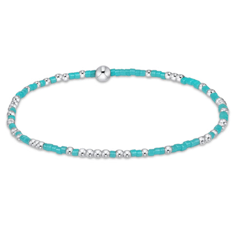enewton hope unwritten sterling bracelet - turquoise