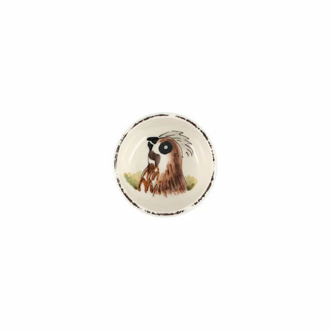 Vietri Wildlife Quail Condiment Bowl
