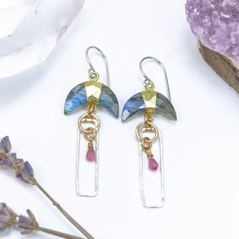 Laura J Moonlit Mirage Earrings