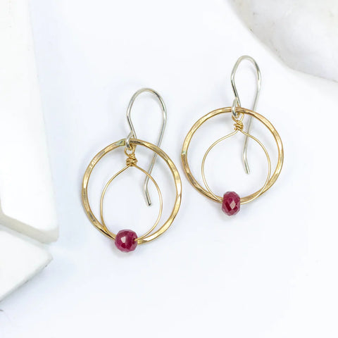 Laura J Ruby Orbit Earrings