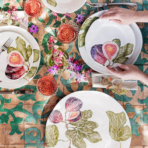 NEW Vietri Fico Round Platter